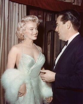 Konsttryck MARILYN MONROE, 1953 California USA Hollywood Party, 1953