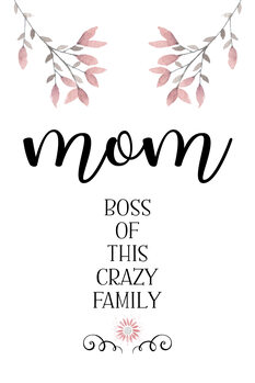 Ilustrace MOM Boss of this crazy family