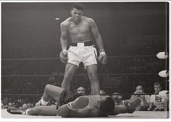 Obraz na płótnie Muhammad Ali - Ali vs Liston Landscape