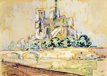 Obrazová reprodukce Notre Dame, 1885