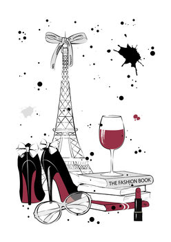 Ilustrace Paris Style