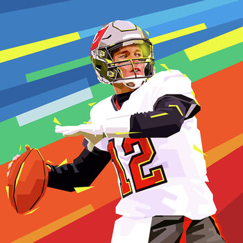 Plakát Pop Art Sportsman