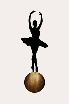 Illustration Prima Ballerina GOLD