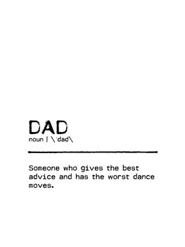 Ilustrare Quote Dad Worst Dance