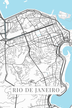 Harta Rio de Janeiro white