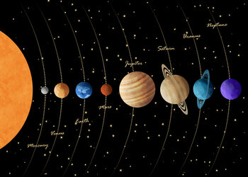 Ilustracija Solarsystem