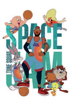 Poster de artă Space Jam 2 - Tune Squad 1