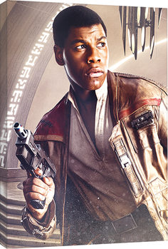 Leinwand Poster Star Wars: Die letzten Jedi - Finn Blaster