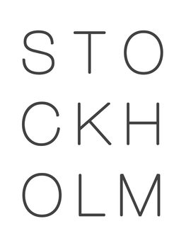 Illustrasjon stockholm