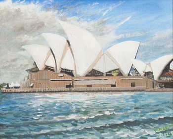 Obrazová reprodukce Sydney Opera House, 1998,
