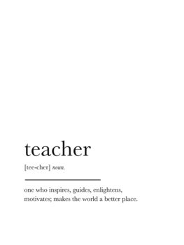 Ilustrace teacher
