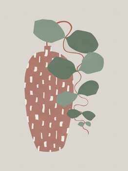Ilustrace Terrazzo & Leaves