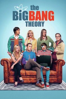 Leinwand Poster The Big Bang Theory - Mannschaft