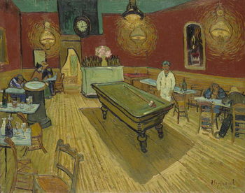 Kunstdruk The Night Cafe, 1888