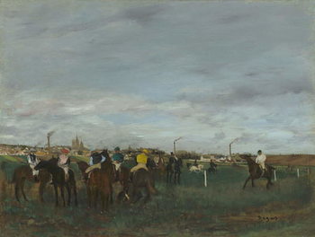 Kunsttryk The Races, 1871-2