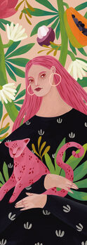 Illustration Tropical Lady
