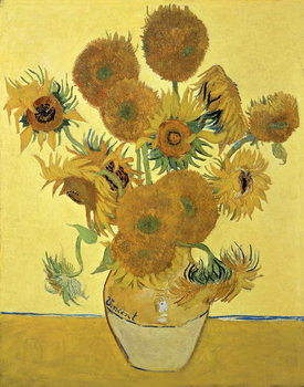 Leinwand Poster Vincent van Gogh - Sonnenblumen