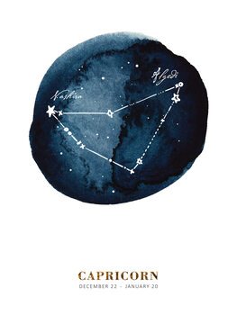 Illustration Zodiac - Capricorn