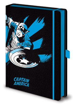 Σημειωματάριο  Marvel Retro - Captain America Mono Premium