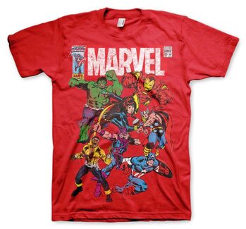 T-skjorte Marvel - Team-Up