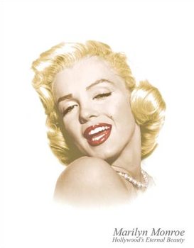 Μεταλλική πινακίδα  Marylin Monroe - Eternal Beauty