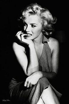 Framed Poster Marylin Monroe - Sitting