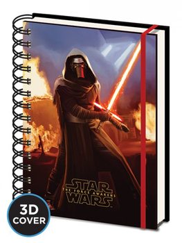 Gwiezdne wojny, część VII : Przebudzenie Mocy - Kylo Ren 3D Lenticular Cover A5 Notebook Materiały Biurowe