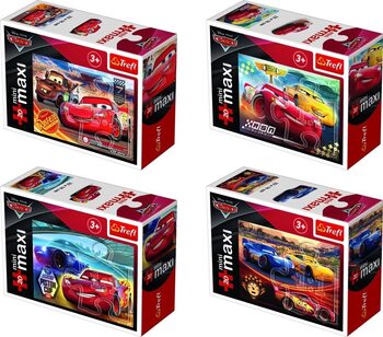 Puzzle Bilar 3: New Winners 4in1