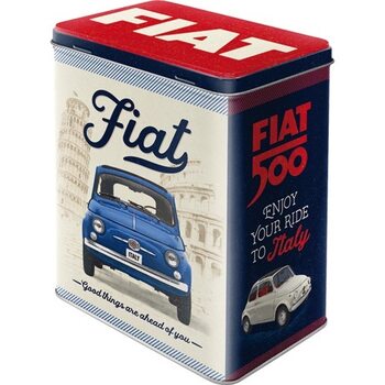 Boîte en fer-blanc Fiat 500