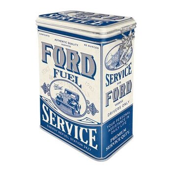 Boîte en fer-blanc Ford - Fuel Service
