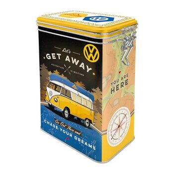 Boîte en fer-blanc VW - Let's Get Away