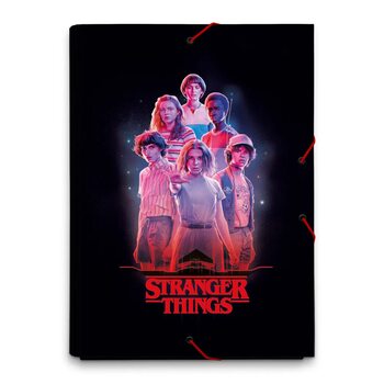Cartellina portadocumenti Stranger Things