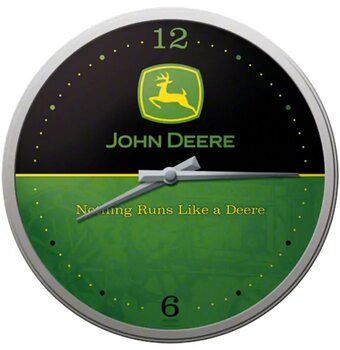 Hodiny John Deere Logo