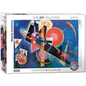 Puzzle In Blue by Wassily Kandinsky