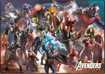 Íróasztal alátét  Avengers: Endgame - Line Up