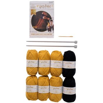 Kit za šivanje Harry Potter - Hufflepuff House (Socks+Gloves)