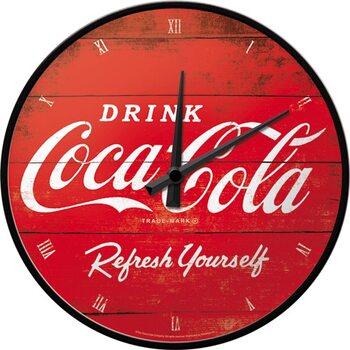 Klok Coca-Cola - Red Logo