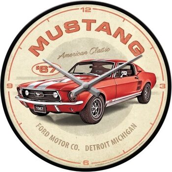 Klokke Ford Mustang - GT 1967 Red