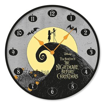 Klokke  The Nightmare Before CHristmas - Jakc & Sally