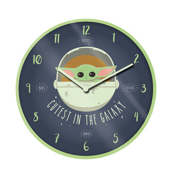 L'horloge Star Wars: The Mandalorian - The Cutest in the Galaxy