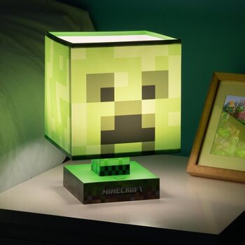 Lámpa Minecraft - Creeper