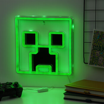 Lampe Minecraft - Creeper