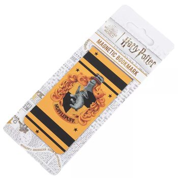 Magnetisk bogmærke Harry Potter - Colourful Crest Hufflepuff