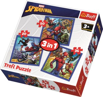 Pussel Marvel - Spiderman 3in1