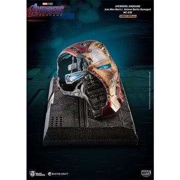 Másolat Marvel: The Avengers - Iron Mand Damaged Helmet Mark50