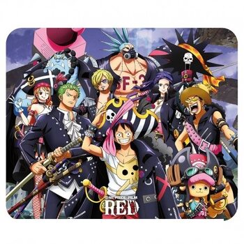 Mousepad One Piece: Red - Ready for Battle