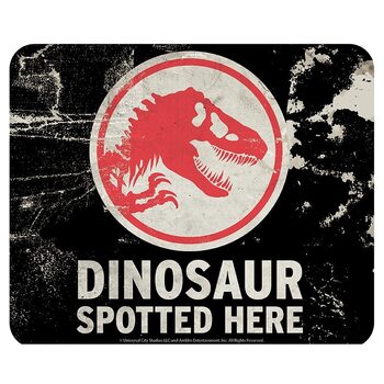 mussemåtte Jurassic World - Caution Dinossaur