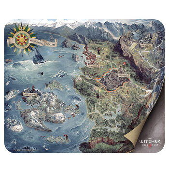 mussemåtte The Witcher - World Map
