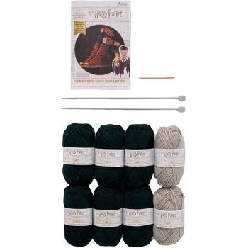 Nähkit Harry Potter - Slytherin House (Socks+Gloves)