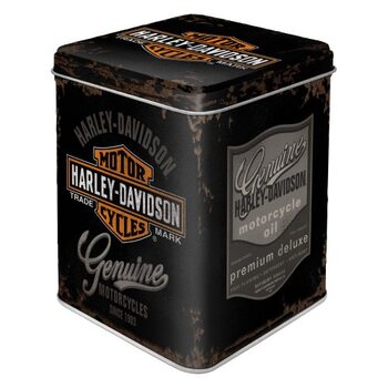 Plechová škatuľa Harley-Davidson - Genuine